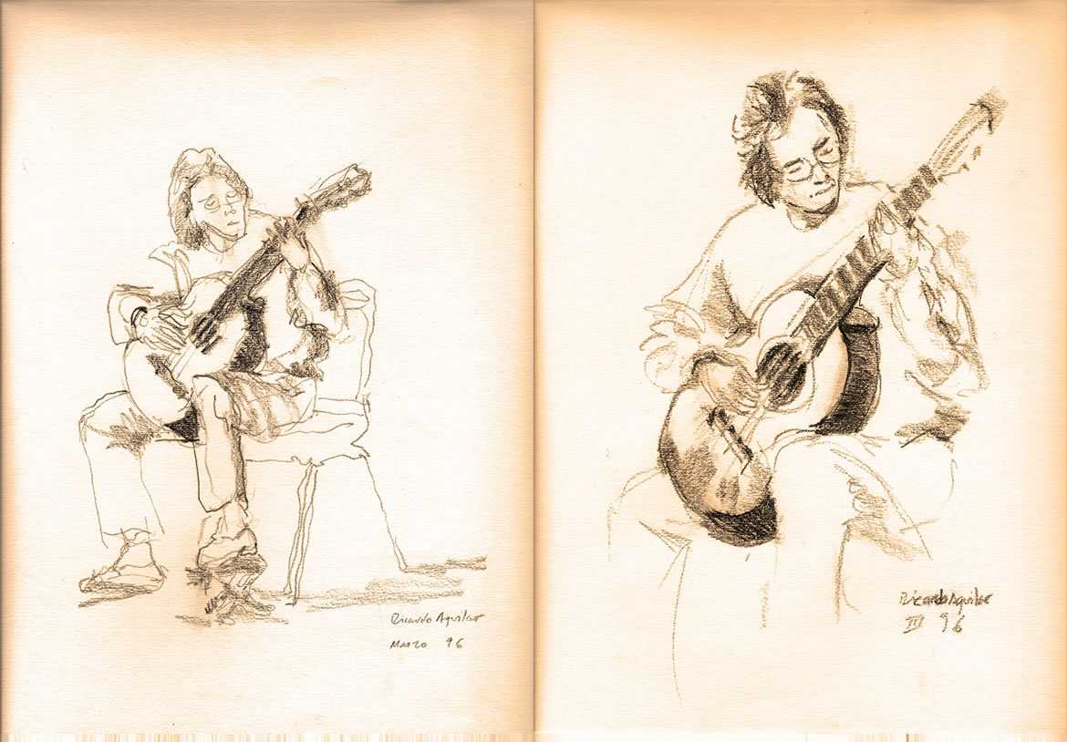 Dibujos de Ricardo Aguilar